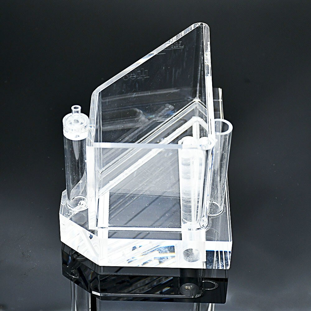 Harrington Groove Plating 267ml Hull Cell Testing Equipment ( Air Agitated ) Hall Groove Double Scale