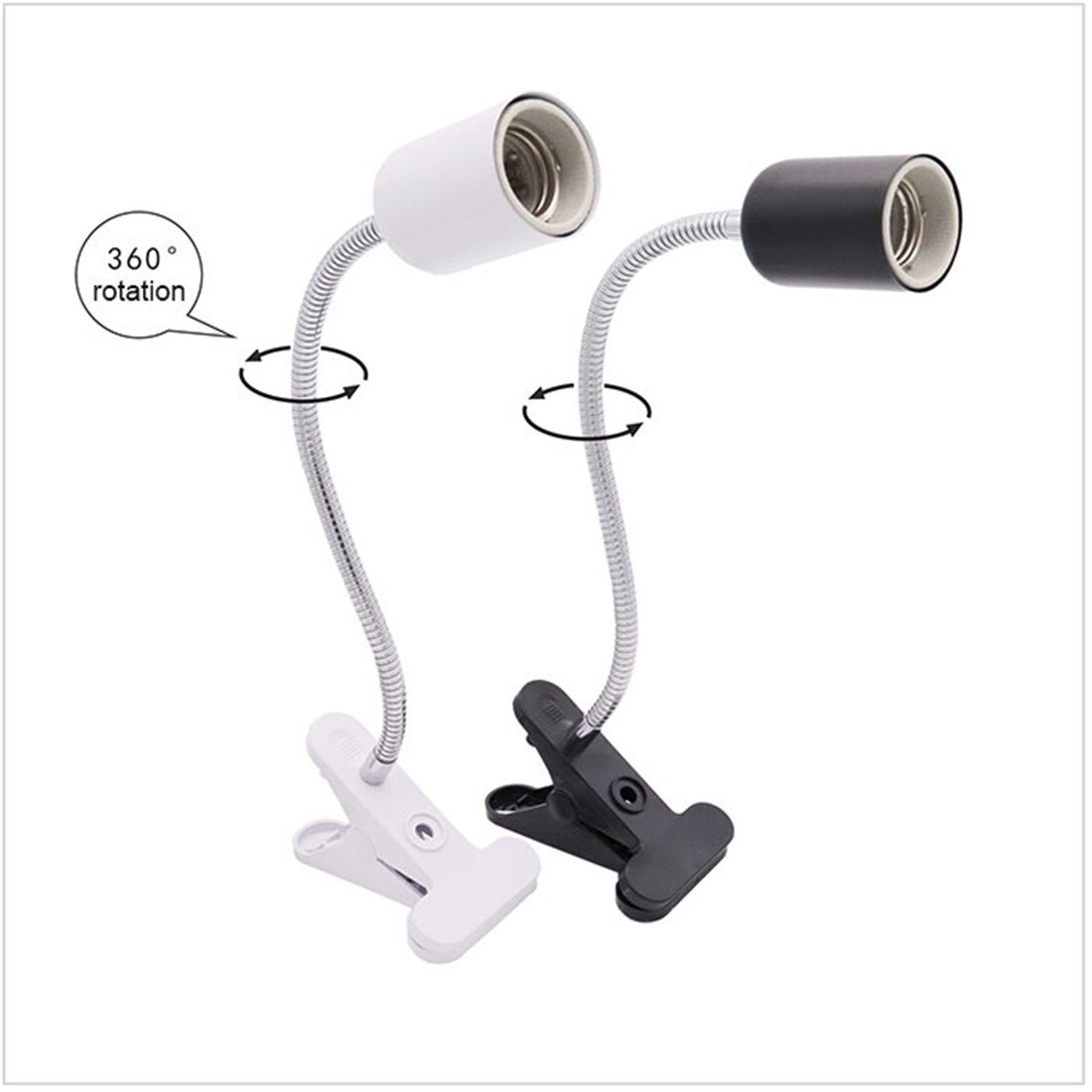 50W Halogen Birne Enthalten Reptil Wärme Lampe Einstellbare Schwanenhals Aquarium Tank Heizung Lampen für Schildkröte Eidechse Schlange Terrarium