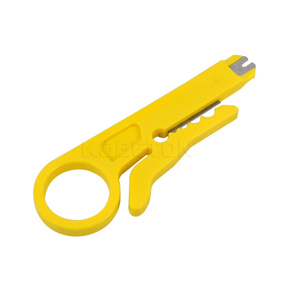 Praktische Netwerk Utp-kabel Cutter Stripper Tang Punch Down Handgereedschap Gebruik Mini Draagbare Eenvoudige Data Kabel Draad Tang