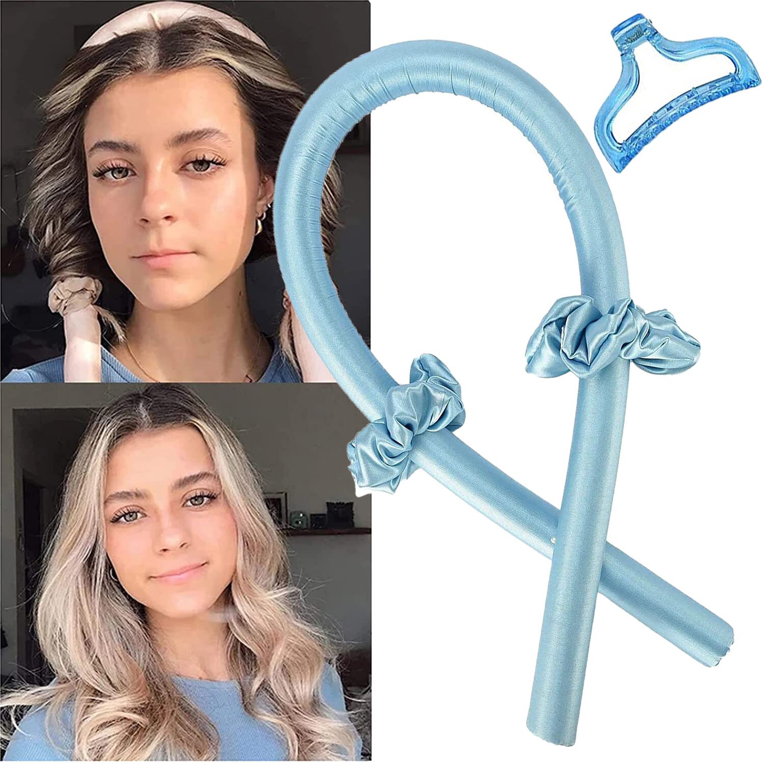 Heatless Curling Rod Heatless Hair Curls Headband Make Hair Soft And Shiny Hair Curler Hairdressing Tools Heatless Hair Curls