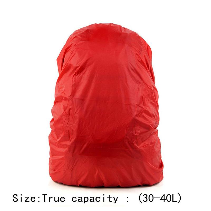 Regntæppe rygsæk 30l 40l vandtæt taske udendørs camping vandreture klatring støv regntæppe