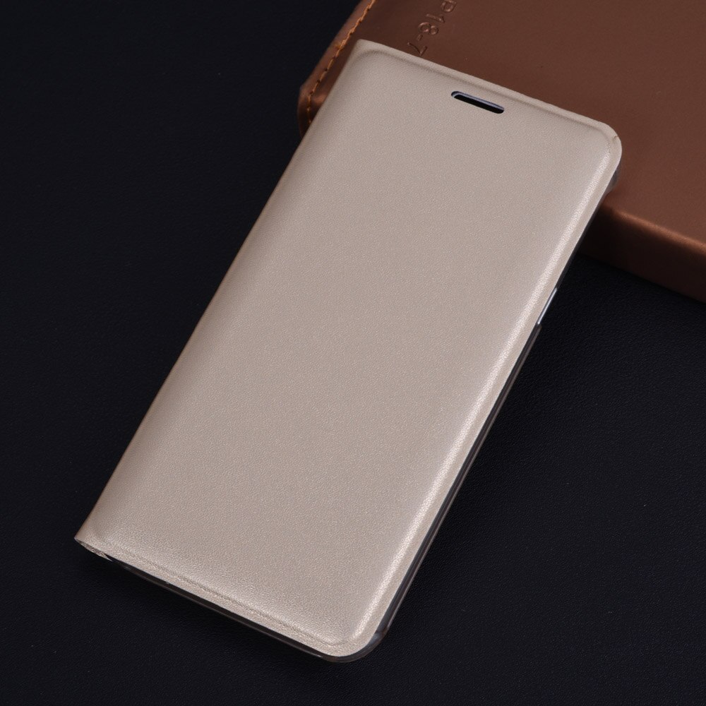 Flip Cover Leather Phone Case Voor Samsung Galaxy J7 J5 J3 Pro J 5 7 3 Sm J730F J530F j330F SM-J330F SM-J530F SM-J730F Ds Eu: for J5 2017 / Gold