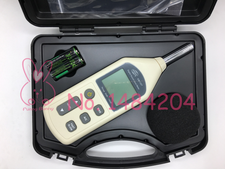 Sonomètre numérique GM1357 Benetech 30 ~ 130 dBA 35 ~ 130 dBC A/C testeur de voix portable