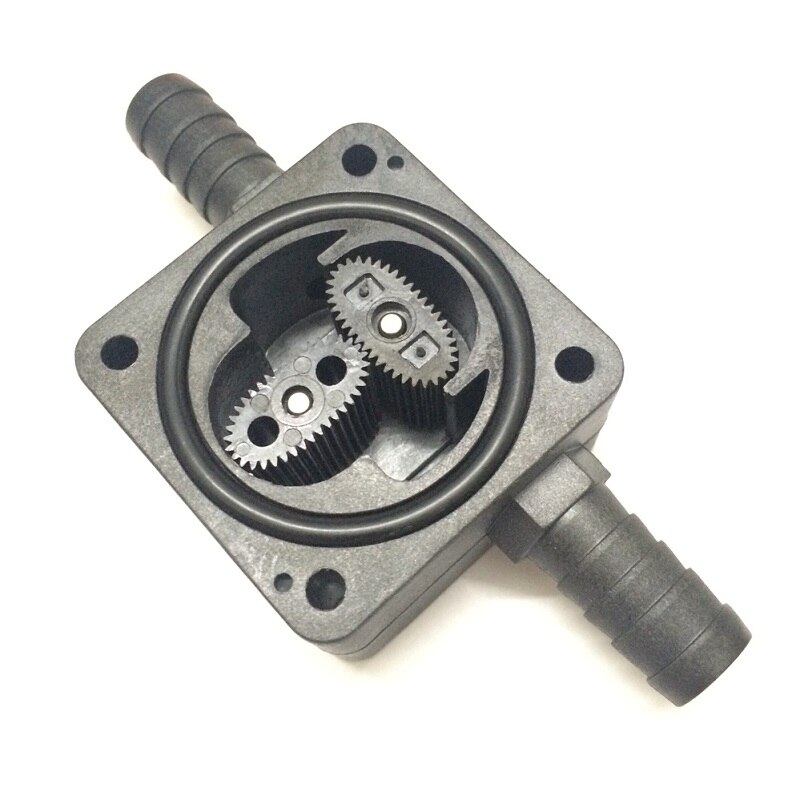 Water Milk Diesel Gasoline Urea Oval Gear Flow Sensor Liquid Fuel Oil Meter Counter