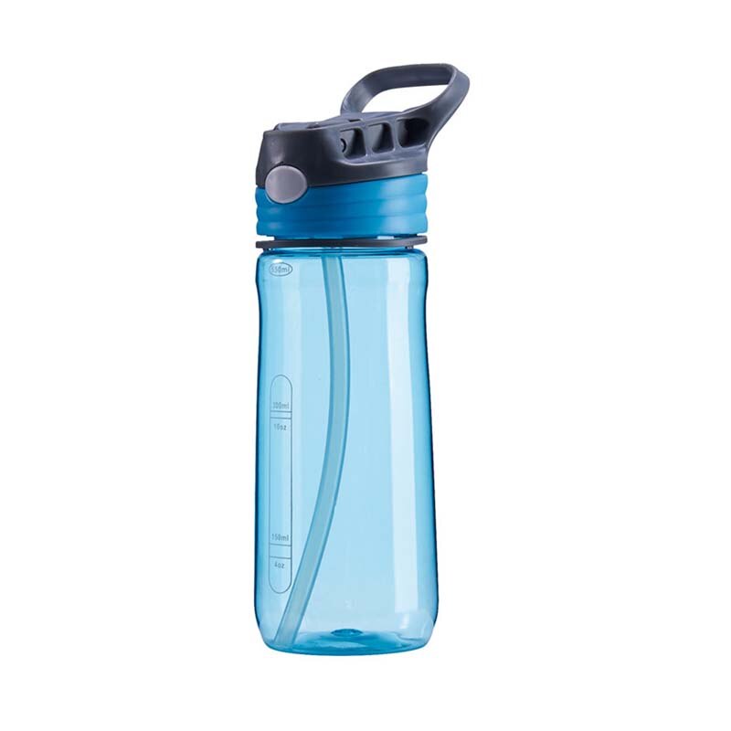 550ml baby barn halm kopp dricka vatten kopp söt vatten juice träningsflaska för barn kopp barn back school sport: Casno blå