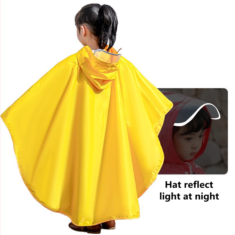 Kocotree Raincoat for Children Cartoon Kids Girls Rainproof Rain Coat Waterproof Poncho Boys Rainwear Kindergarten Baby Rainsuit