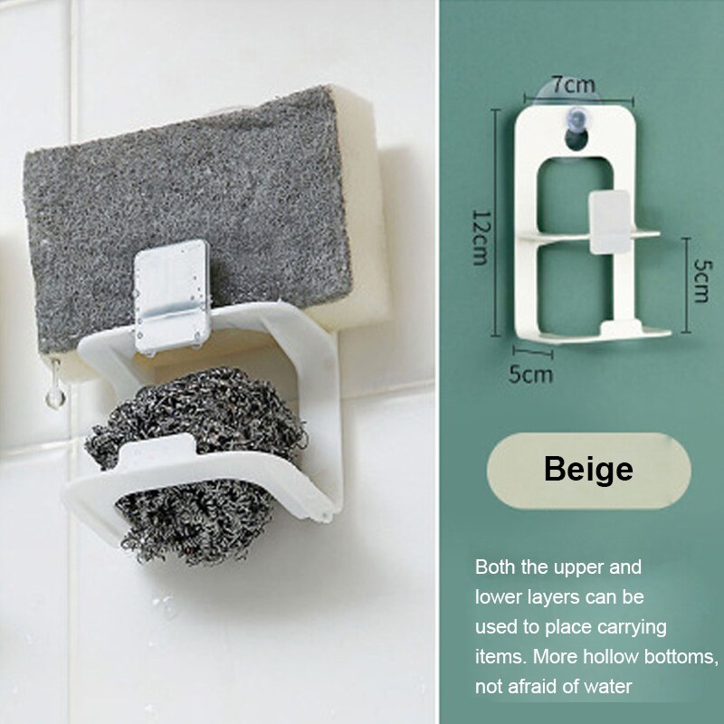 Suport de uscare pentru baie de bucătărie suport pentru bureți accesorii pentru baie raft pentru articole diverse accesorii de bucătărie suport de perete pentru chiuvetă de depozitare: 09