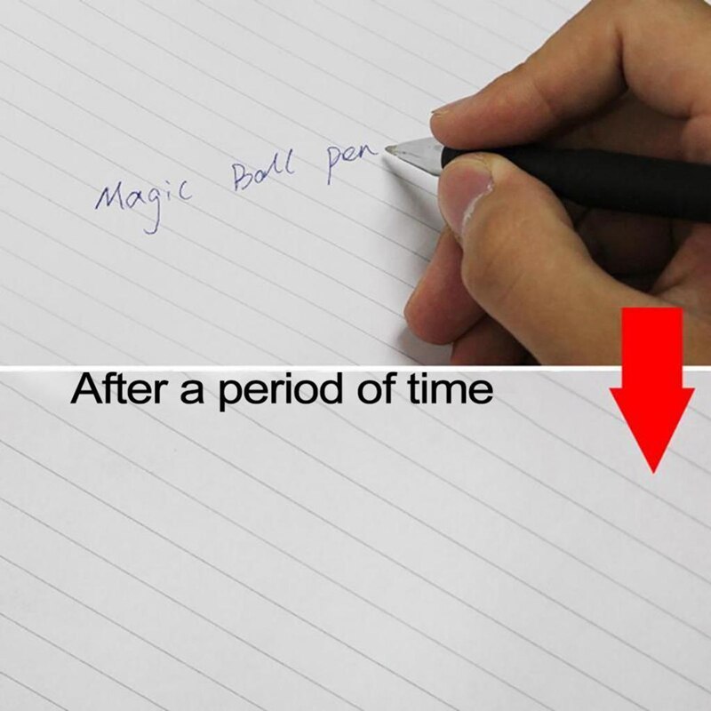 Magic Joke Pen Invisible Slowly Disappear Ink within One hour ,Magic FCI funny-april-fools-jokes plastic pen