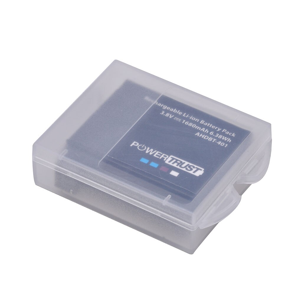 Powertrust 4 Stuks 3.8V Ahdbt 401 1680Mah Voor Go Pro AHDBT-401 AHDBT401 Li-Ion Digitale Camera Batterij Voor Gopro 4 Hd Hero 4 Hero4