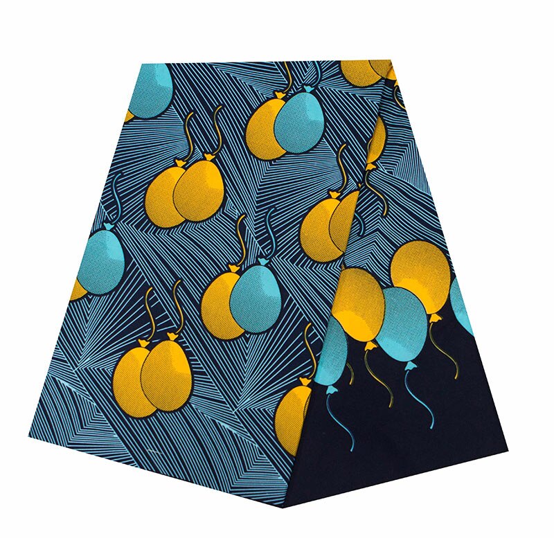 African Polyester Wax Fabric Exquisite Printed Fabric Ankara Real Wax For Dress Latest