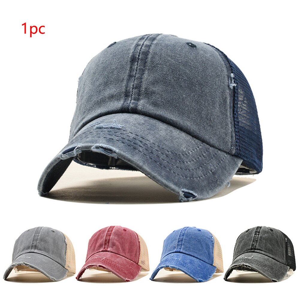 Travel Outdoor Sports Adjustable Hat Summer Grinding Casquette Hip Hop Unisex Spring Fitted Breathable Mesh Baseball Cap