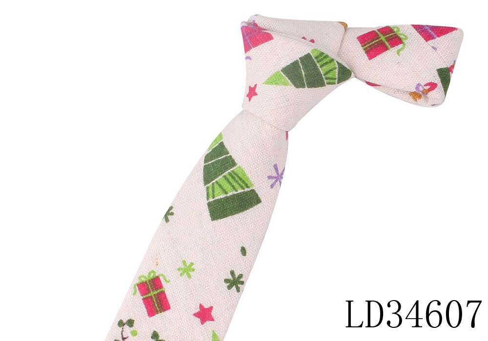 Cartoon Print Tie For Men Women Skinny Neck Tie For Wedding Casual Cartoon Neckties Classic Suits Slim Cotton Linen Neck Ties: LD34607
