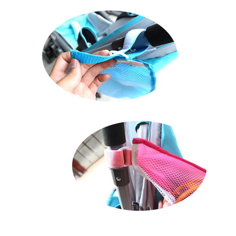 Sac de rangement universel pour poussette de bébé, panier suspendu latéral pour siège de voiture