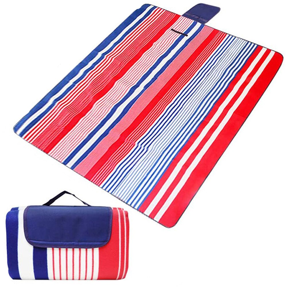 Portable Folding Kids Mat Baby Gyms Playmat Waterproof Floor Carpet Mat Rectangle Children Climbing Outdoor Picnic Beach Camping