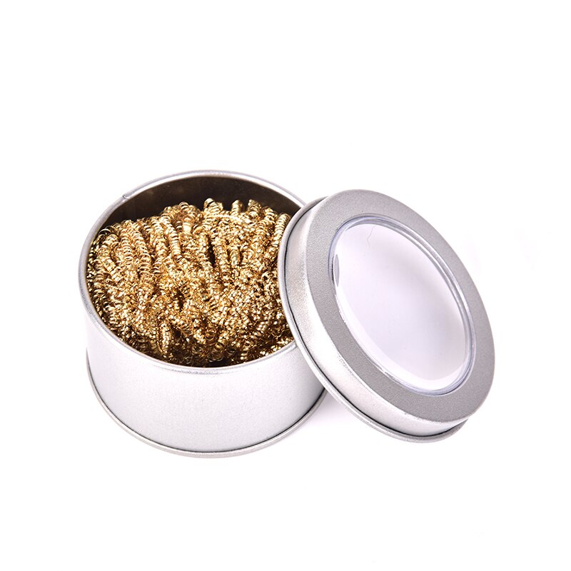 Lassen solderen soldeerboutpuntreiniger reinigen staaldraad sponsballen voor lasgereedschap