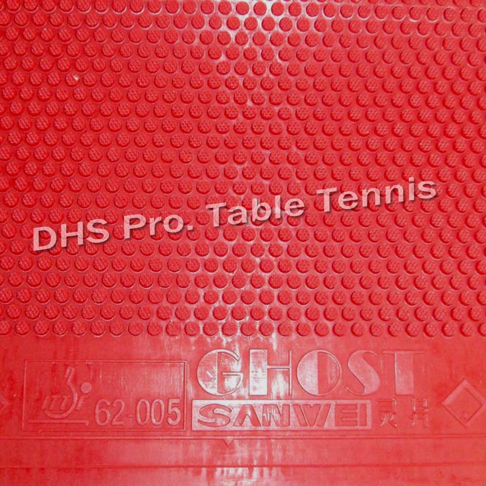 Sanwei Ghost – Tennis de Table en caoutchouc, sans éponge