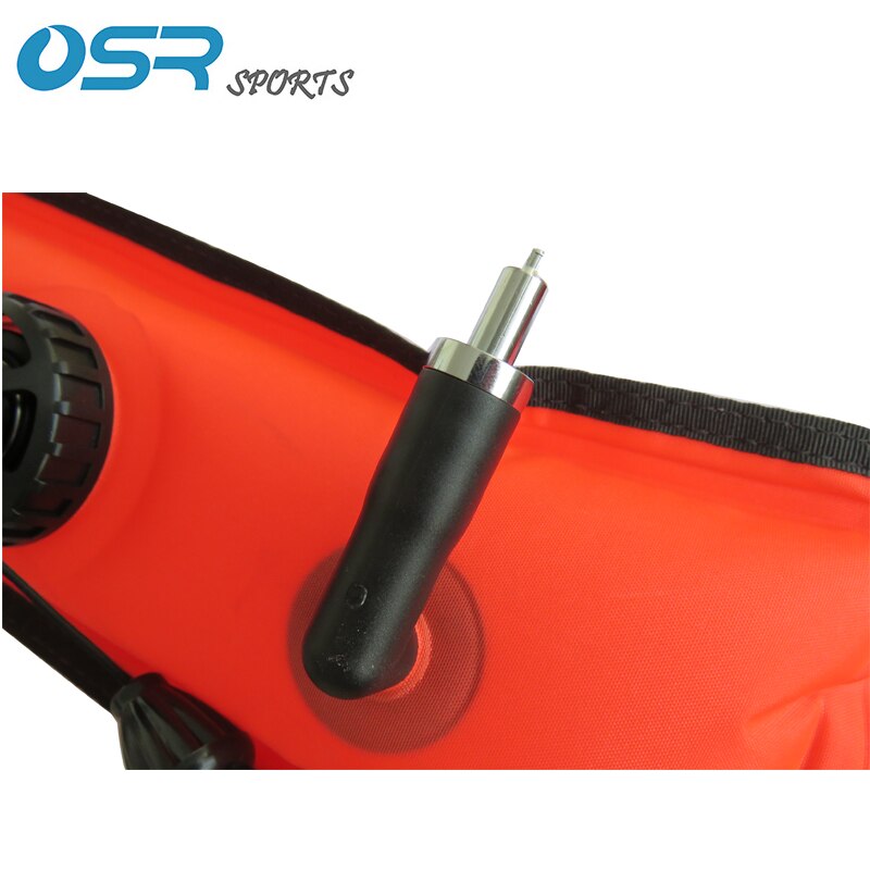 5ft Opblaasbaar Rood Duiken SMB -oppervlaktemarker Boei - Hoog