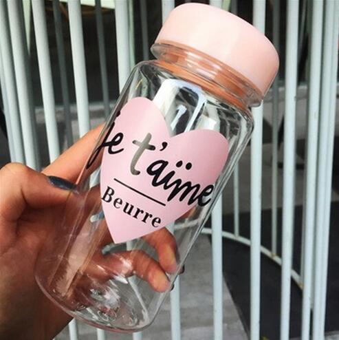 500 ml/350 ml Zomer Sport Fietsen Camping Ruimte Gezondheid Citroensap Melk Waterfles