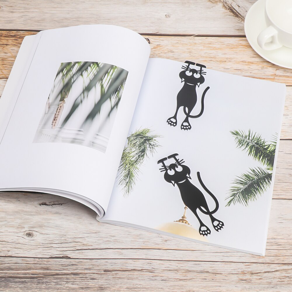 3D Stereo Kawaii Bookmark Cartoon Lovely Animal Bookmark For Student Girl Plastic Cute Wacky Bookmark Student