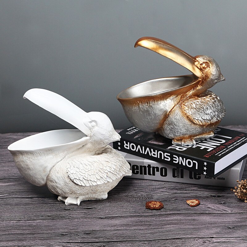 Home Decor Ornamenten, Desktop Decor Accessoires, Creatieve Pelikaan