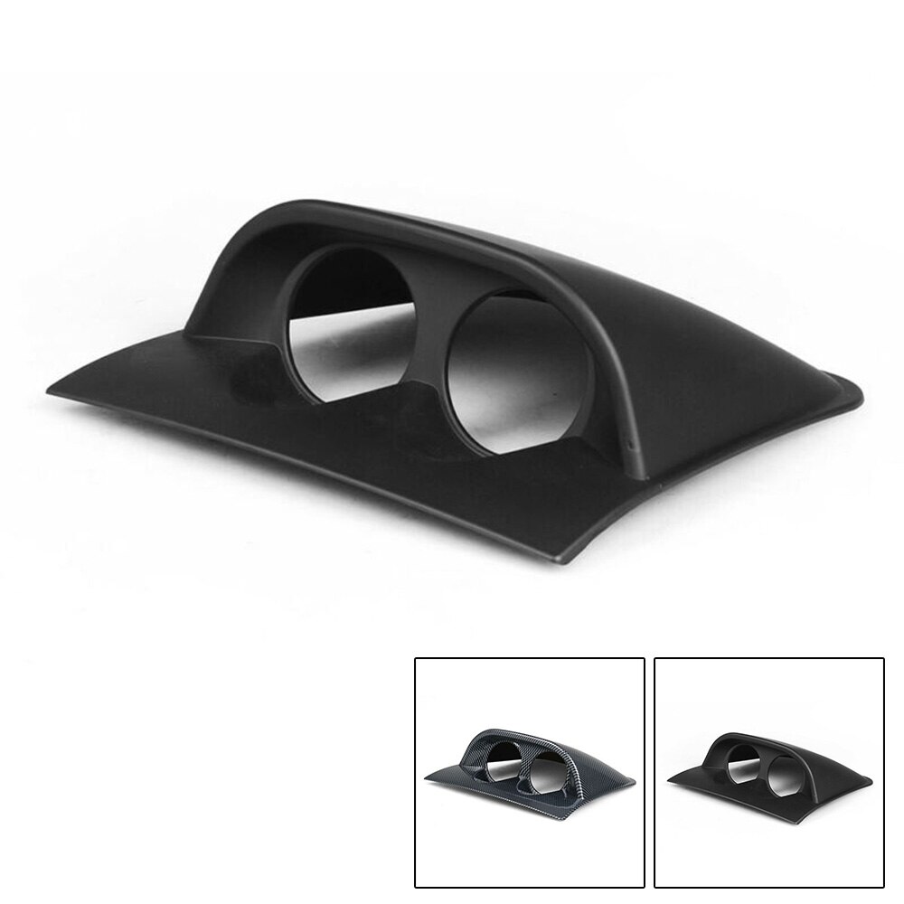 Osakiinnitysjalusta auto kuorma-auto kojelauta mittarin pidike 2- reikää 1pc 52mm