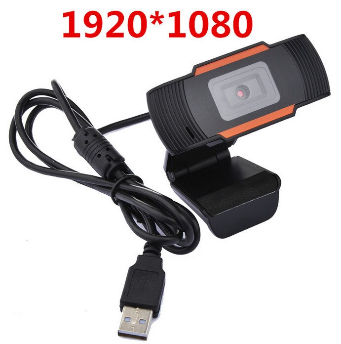 Webcam Hd HD1080P webcam live video USB computer meeting drive webcam hot style gratuita: 1280x720p