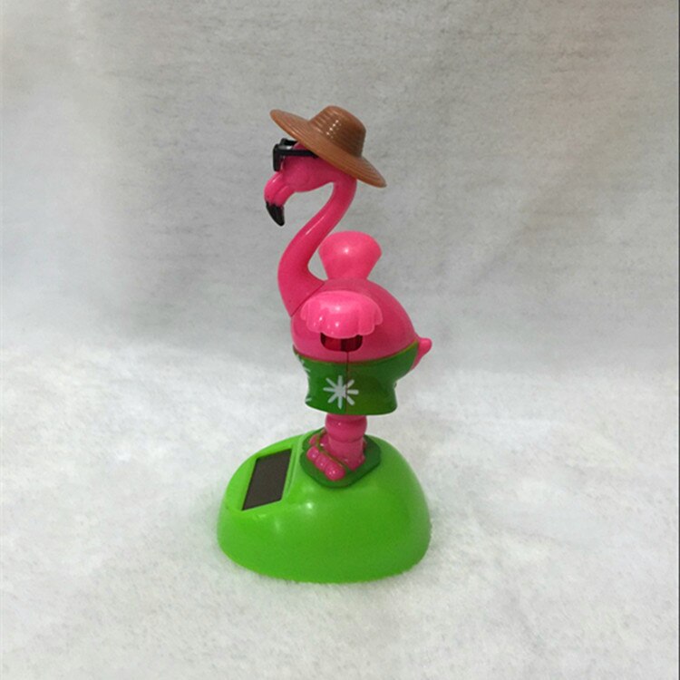 Slinger Meubi Auto Slinger Flamingo Solar Accessoires Swing Bloemen Unisex Plastic Wetenschap Elektronische Educatief