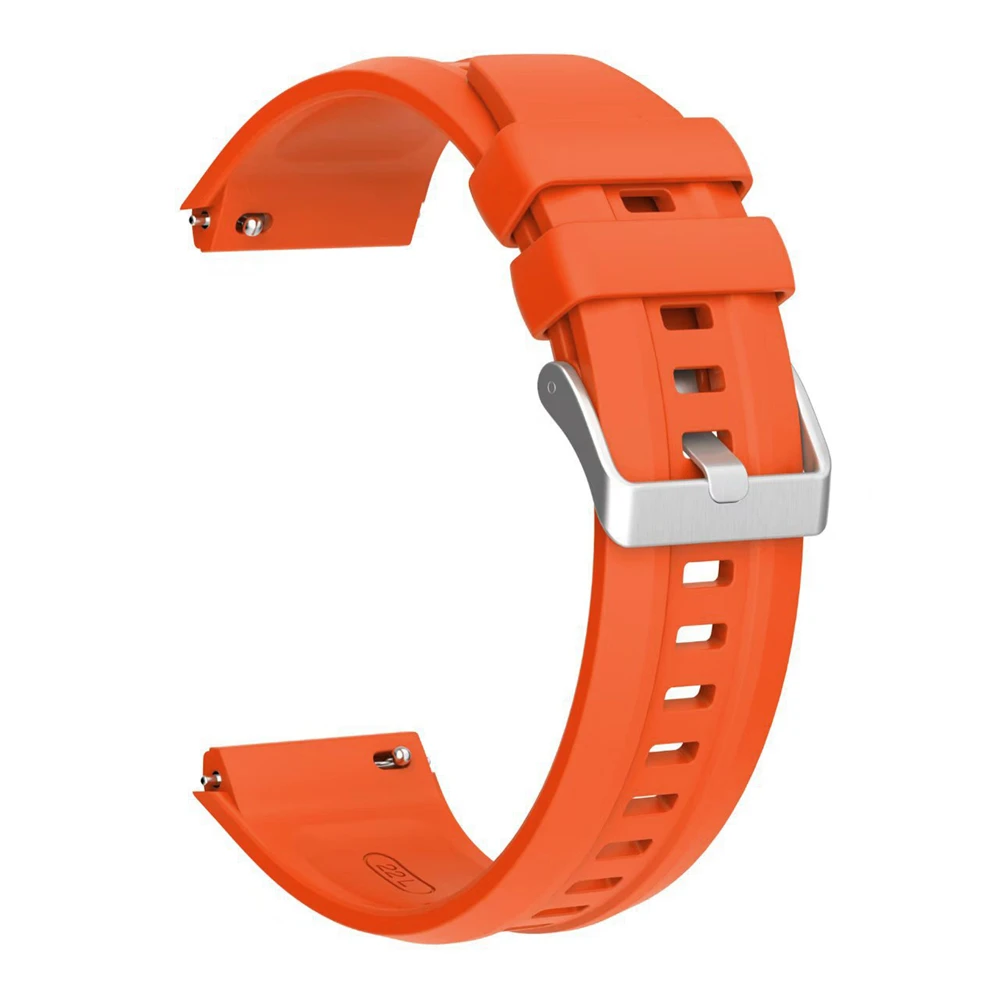 Official Strap For Huawei Watch GT 5 Pro Sport Silicone Bracelet For Huawei Watch GT 5 Pro Smartwatch Replacement Bands Correa: Beige