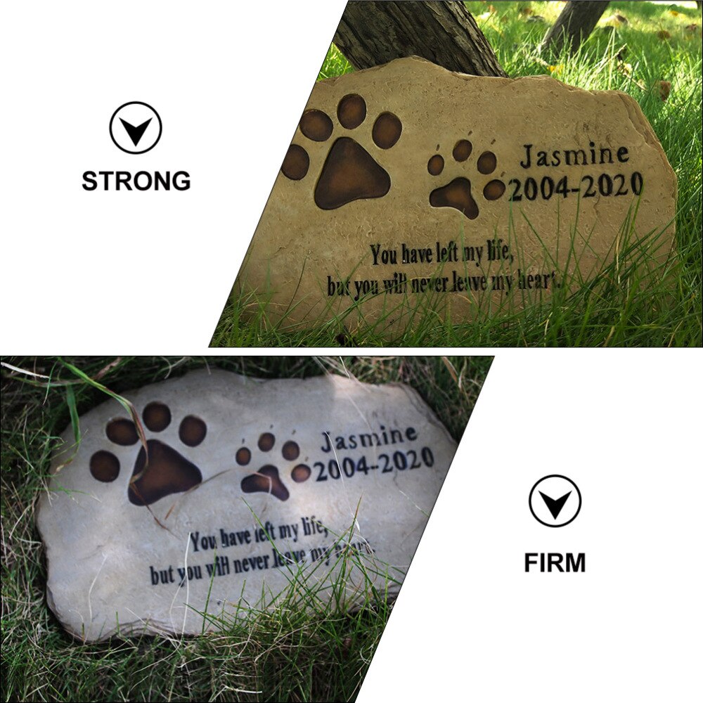 Pet Dog Memorial Stone Dog Garden Stones Grave Markers Dog Memorial