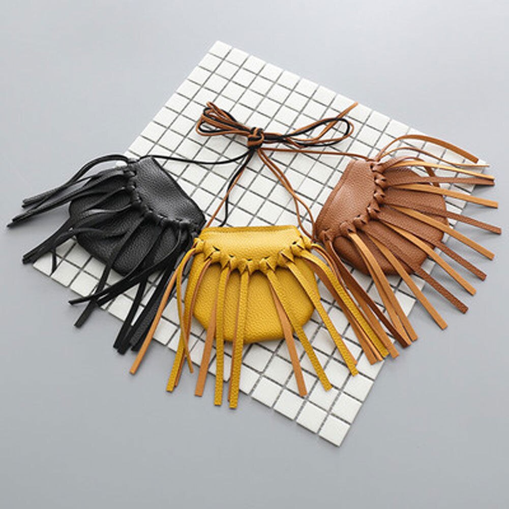 Mini babymeisjes messenger bags kinderen meisjes crossbody tas kwast schoudertas meisjes handtas