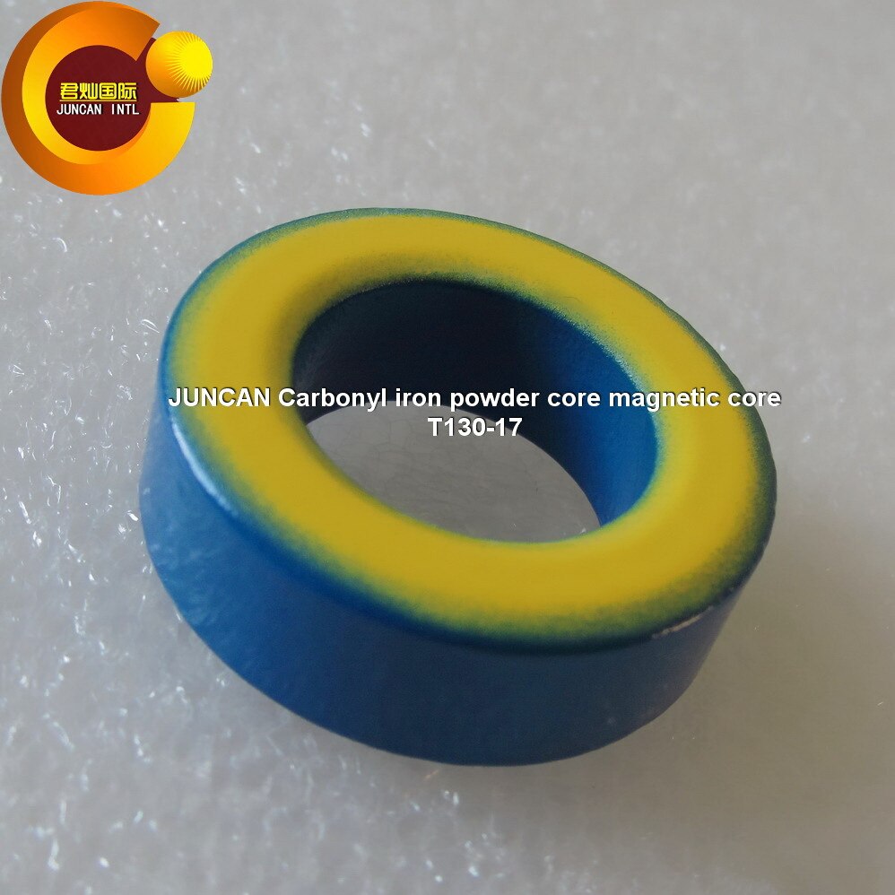 T130-17 High frequency magnetic core of carbonyl iron powder core soft magnetic core high Q