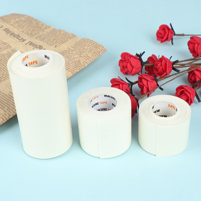 25/40/100mm Waterproof Sponge Beige Premium Adhesive Tape Sport Binding Physio Muscle Elastic Bandage Strain Injury Support