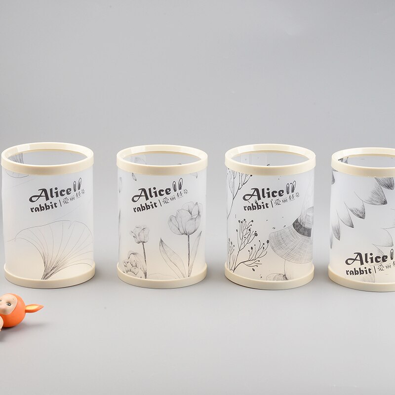 Japanese Stationery 4Pcs/lot Cute DIY Pen Holder Detachable Desk Organizer Student PP Cylindrical Pencil Container