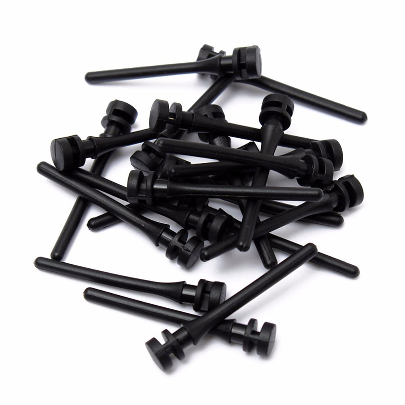20PCS PC case fan Rubber screw Damping shockproof Absorption Noise Silicone Screw Black
