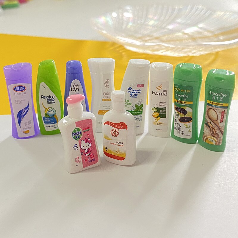 1/6 Scale Dollhouse Miniature Bottle Mini Coke Mineral Water Drink Pretend Play Food for blyth bjd barbies Kitchen Accessories: 10pcs style14