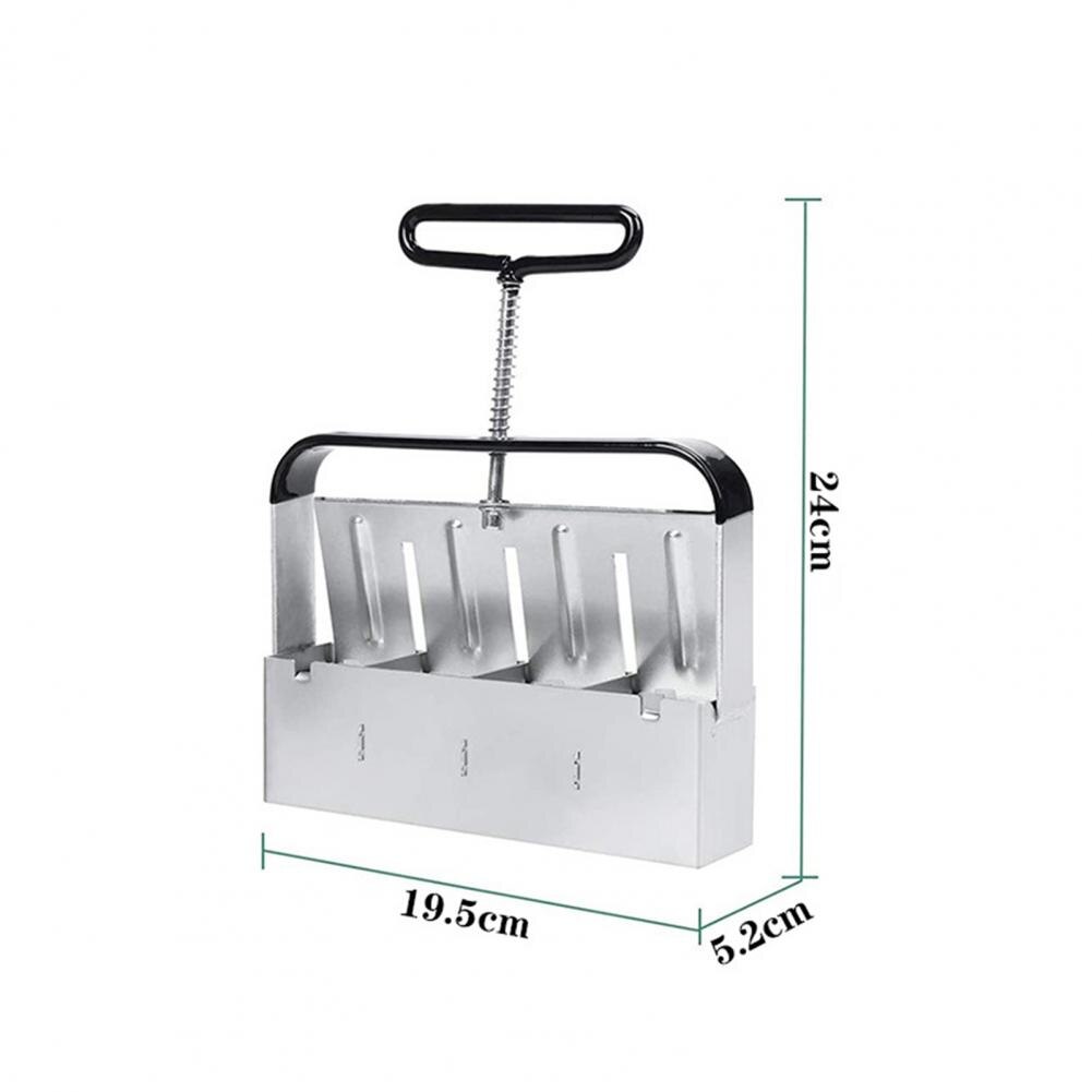 Labor Saving Soil Blockers Sturdy Non-slip Nesting System Soil Block Maker Seedlings Quad Soil Blocking Tool	for Gardening