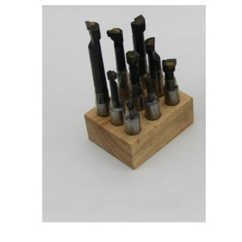 50mm head milling cutter rotary 9PCS bore cutter set MT2 MT3 F1-12 lathe boring head cutters