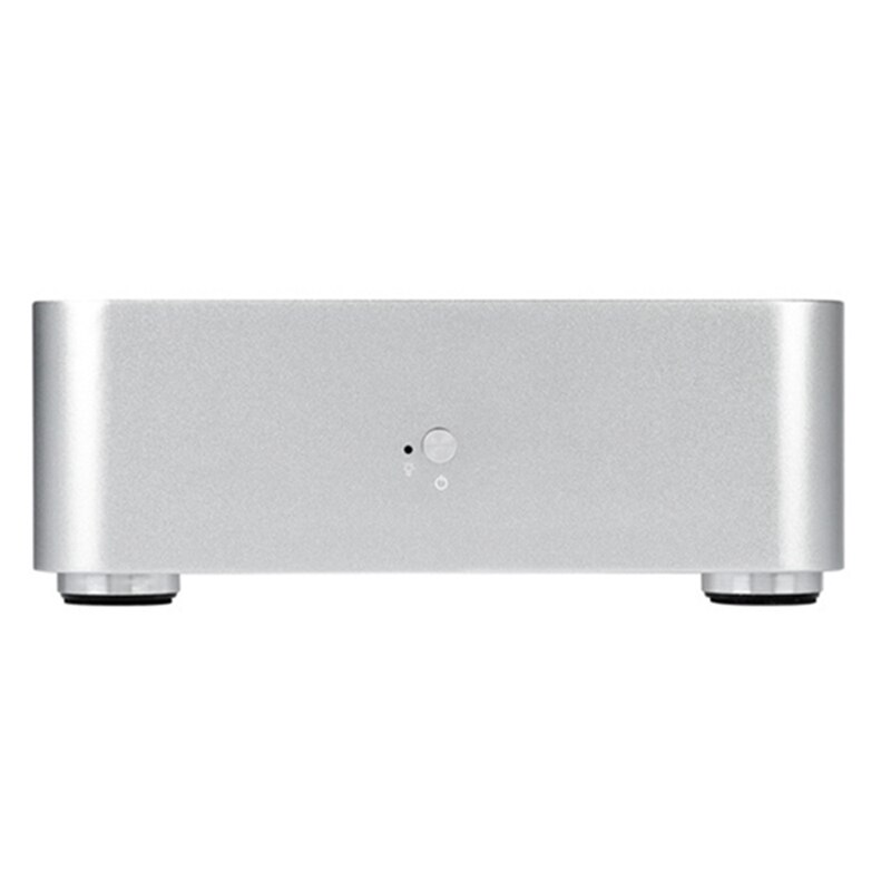 L65 Computer Cases Aluminum Chassis Desktop Mainframe for Game Chassis DIY MINI ITX Case USB 3.0 Version