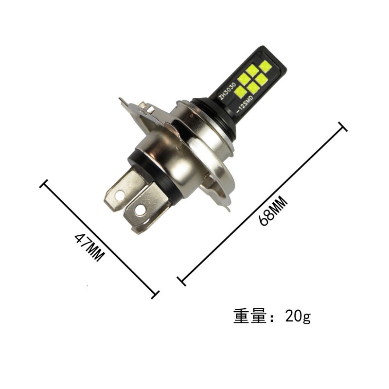 2 st bil  h16 h11 h8 led dimljus  h1 h4 h7 hb4 9005 h16 glödlampa  h3 h27 12 smd 3030 3000k gula 6000k vita auto led ljus  dc 12v
