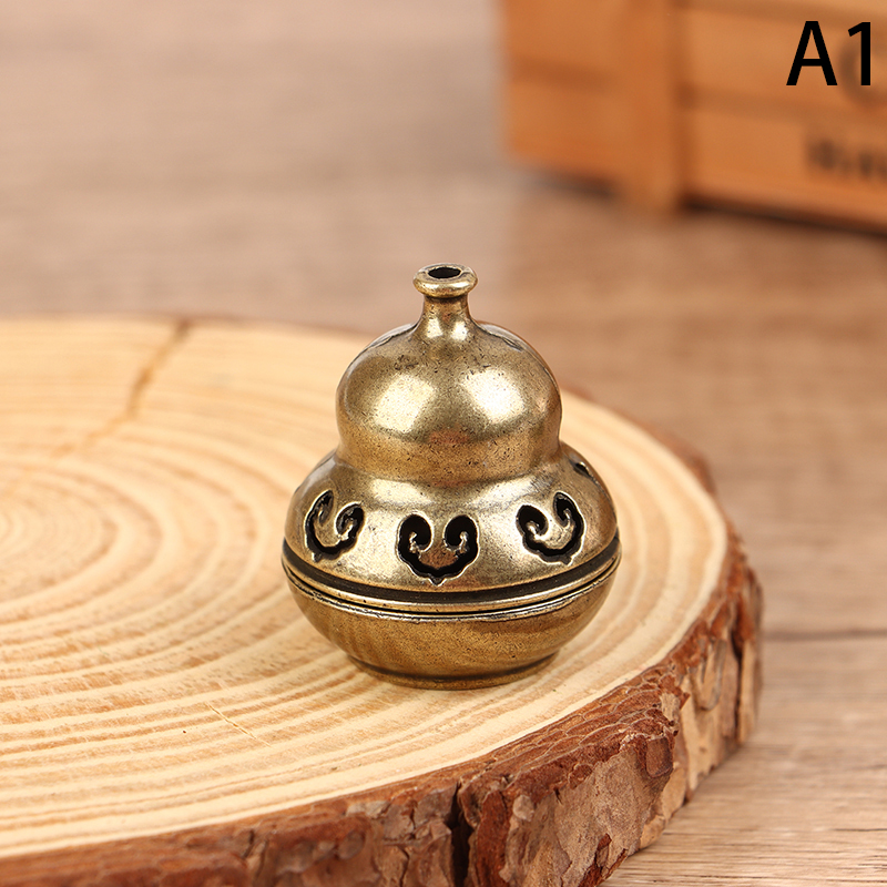 Quemador de incienso de flor de loto, soporte de Buda budista, Mini incensario de sándalo de latón, artesanía de Metal, decoración del hogar: Gris claro