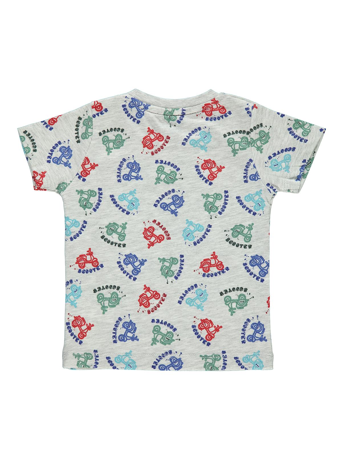 Casual Summer Short-Sleeve Cotton Camiseta блузка Cartoon Civil Baby Boy T-Shirt 6-18 Month