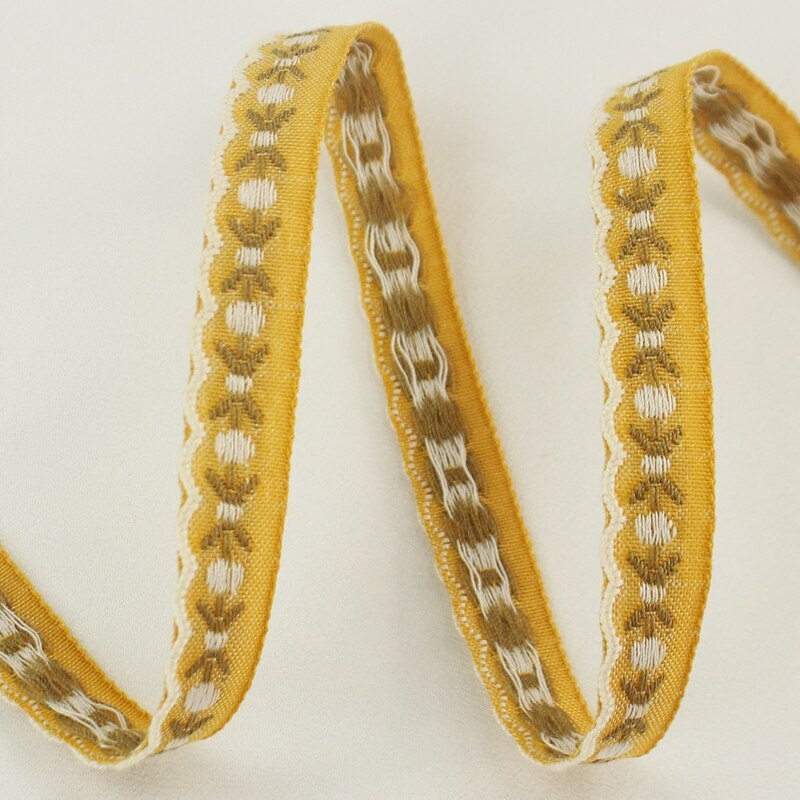 2 yards/lot japon doux Kawai style fille cheveux boucles d'oreilles et un chapeau de paille garni dentelle tissé jacquard sangle bricolage Zakka ruban: N 1.5CM