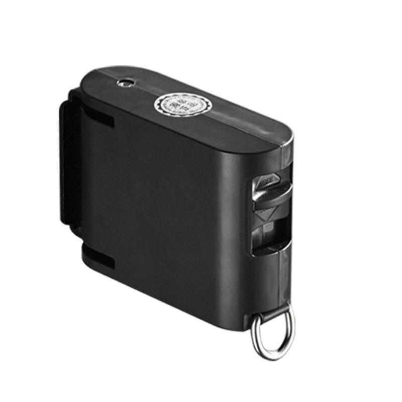 Indoor Outdoor Invisible Clothesline Retractable Clothes Rope with Hanger Hole: Black 1