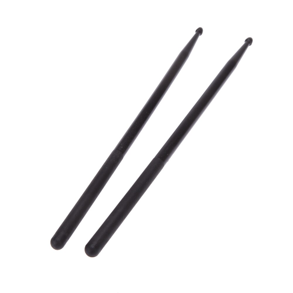 Drum Sticks 5A Drumsticks Drum Stick Nylon Musical Instruments Drum Sticks 1 Pair Iinstrumentos de percusión: black