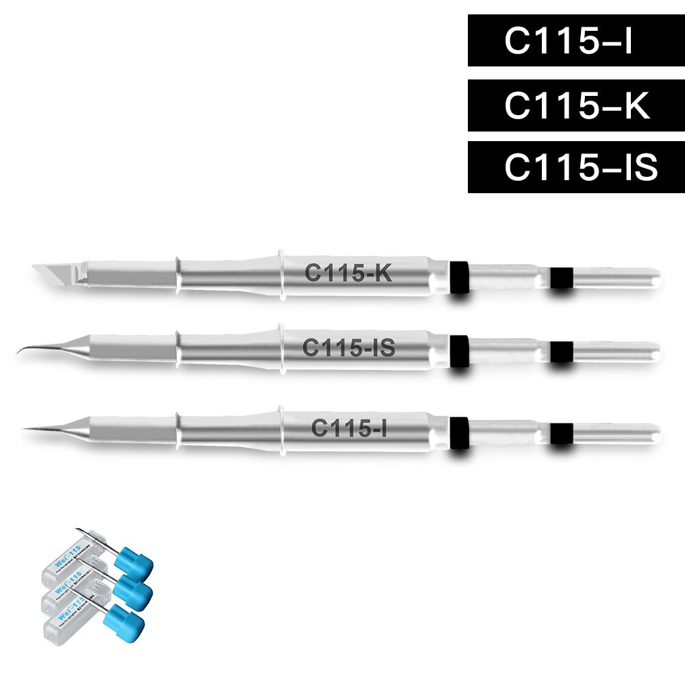 Universal C210 C245 C115 Soldering Iron Tips Compatible JBC soldering station T210 T245 T115 Handle Lead Free Heating Core