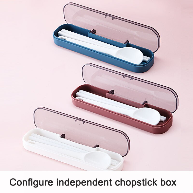 Double bento box Portable Outdoor food storage containers Leak-Proof Japanese style Lunch box With Compartment cooler boxs