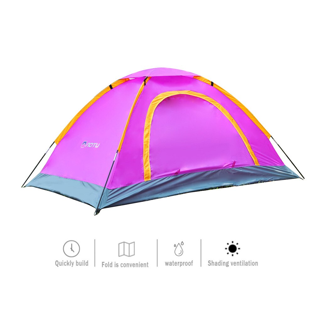 1pcs Camping Tent 1~2 Person Outdoor Mountaineering Pop Up Easy Open Camp Tent Ultralight Instant Shade Portable Tent for Hiking