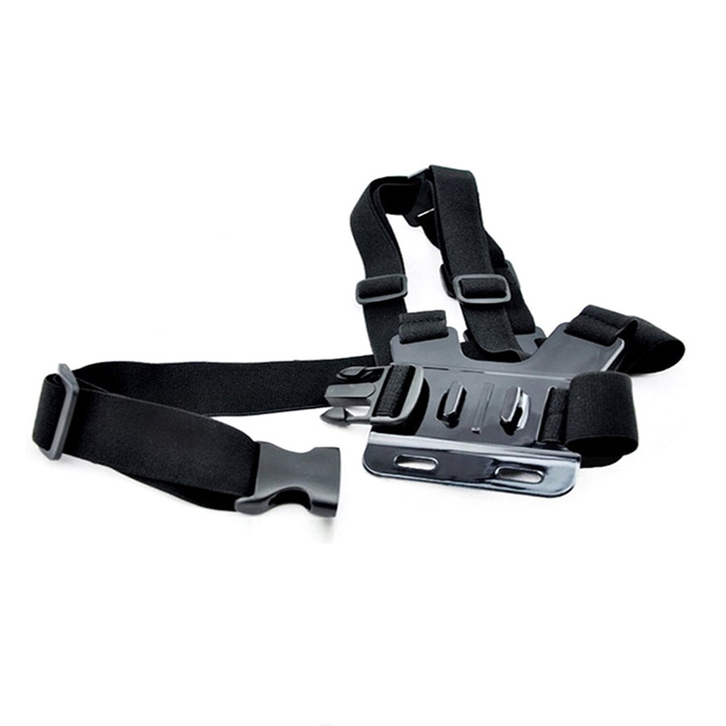 Verstelbare Borst Mount Harness Borstband Borst Riem Voor Gopro Hd Hero 4 3 + 3 2 1 SJ4000 SJ5000 Camera GP26