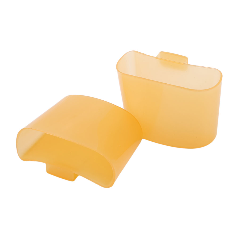 4 Stks/set Theezakjes Houders Rekken Afternoon Tea Gereedschap Accessoires Draagbare Eenvoudige Theezakje Cookies Koekjes Houder: yellow