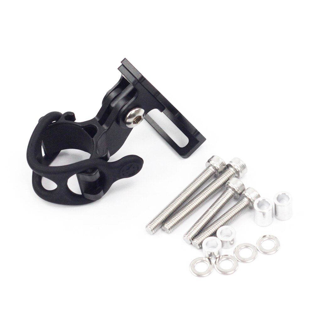 Soporte de luz delantera para bicicleta soporte de luz Universal para Go pro Hero Cámara deportiva Luz de ciclismo